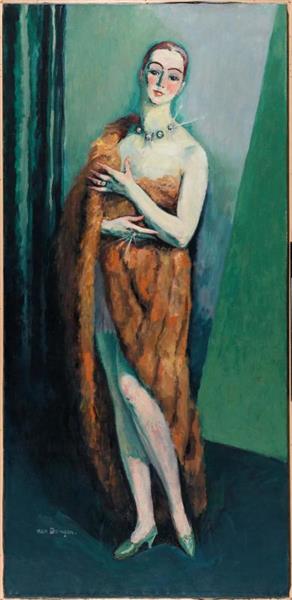 L'actrice Paulette Pax, 1918 - Kees van Dongen