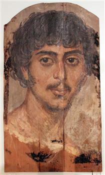 Mummy Portrait of a Man Anagoria - Fayum portrait