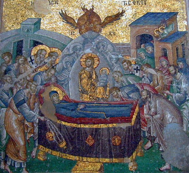 Koimesis Mosaic, 1320 - 拜占庭馬賽克藝術