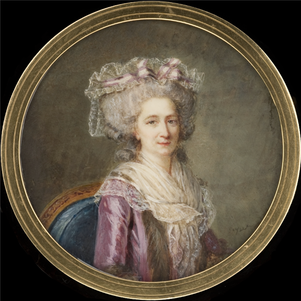 Portrait of Françoise de Châlus - Мари-Габриель Капе