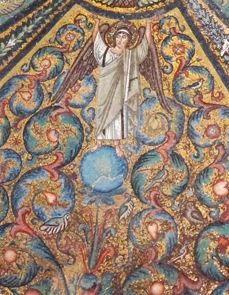 Mosaici Volta E Arcone, c.547 - Byzantine Mosaics