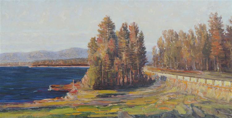 Золотая осень в Турке., 1998 - Оленников Михаил Зиновьевич