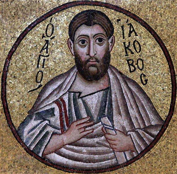 Святий Яков, c.1025 - Візантійські Мозіїки