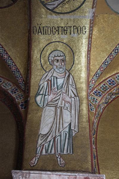 S.Peter, c.1025 - 拜占庭馬賽克藝術