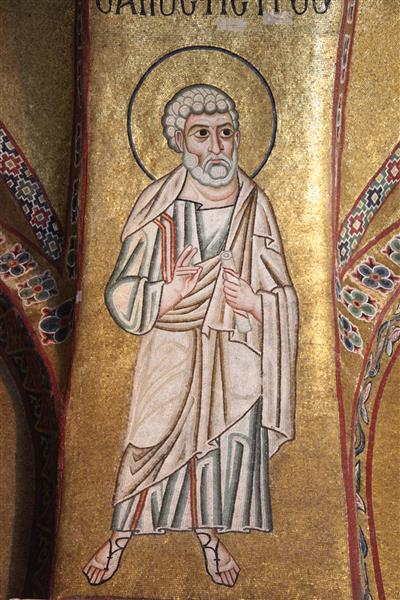 S.Peter, c.1025 - 拜占庭馬賽克藝術