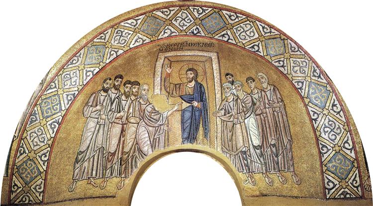 Мозаїки в монастирі Хосіос Лукас, Беотія, Греція, c.1025 - Візантійські Мозіїки