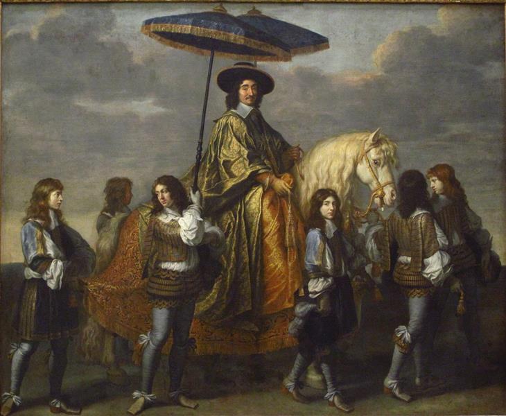 Chancellor Séguier and His Entourage, 1670 - Шарль Лебрен