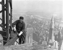 Old Timer Structural Worker - Lewis Wickes Hine