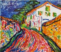 House in Dangast (The White House) - Erich Heckel