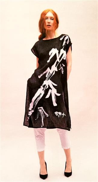 AMSTERDAM: Sumi/Shuimo turned into fashion design print (Igor Dobranić Summer 2017 Collection), 2016 - Alfred Freddy Krupa