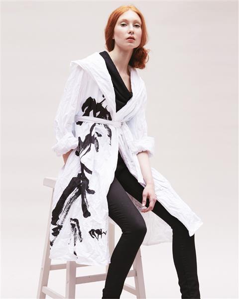 BARCELONA: Sumi/Shuimo turned into fashion design print (Igor Dobranić Summer 2017 Collection), 2016 - Альфред Фредди Крупа