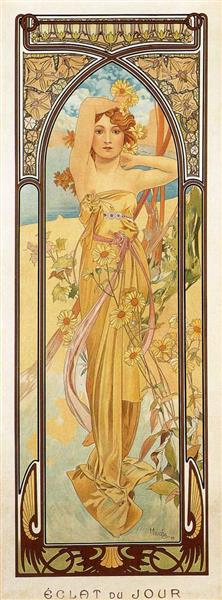 Brightness of Day, 1899 - Alphonse Mucha