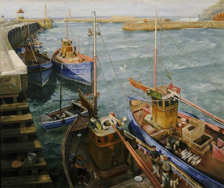 Whitby in Wartime - Richard Eurich