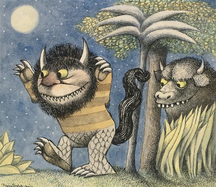 Where The Wild Things Are: Moishe and Bernard, 1970 - 莫里斯·桑達克