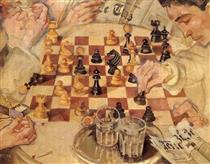 Chess Player - Max Oppenheimer
