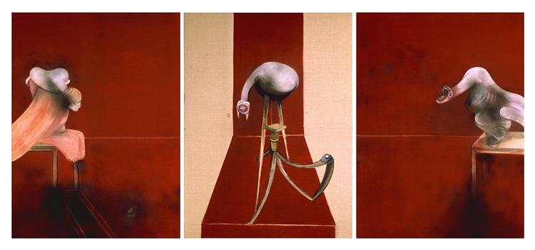 Second Version of Triptych 1944, 1988 - 法蘭西斯‧培根