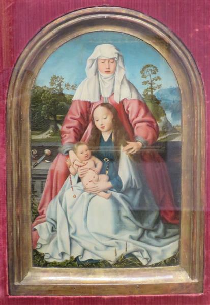 Virgin and Child with St. Anne, c.1510 - Jan Joest van Calcar