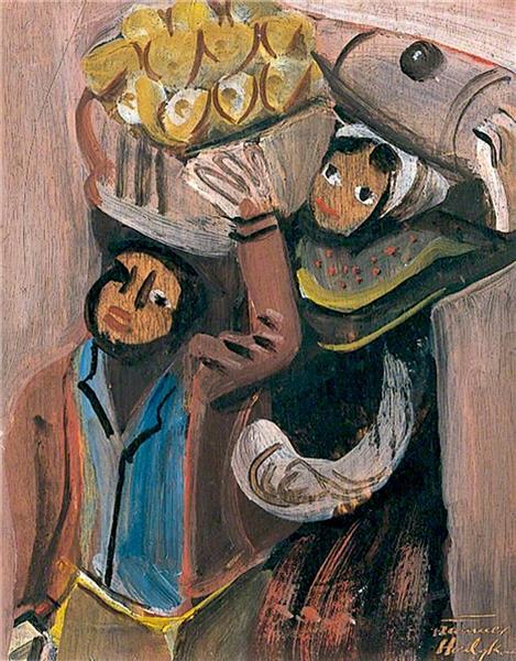 Spanish Peasants, 1934 - Frances Mary Hodgkins