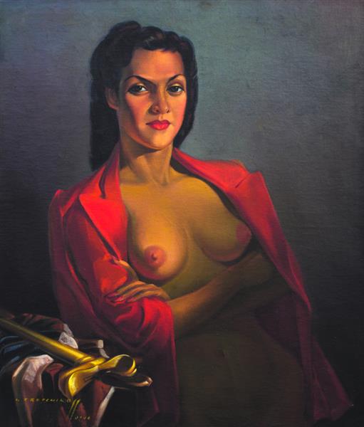 Red Jacket, 1943 - Vladimir Tretchikoff