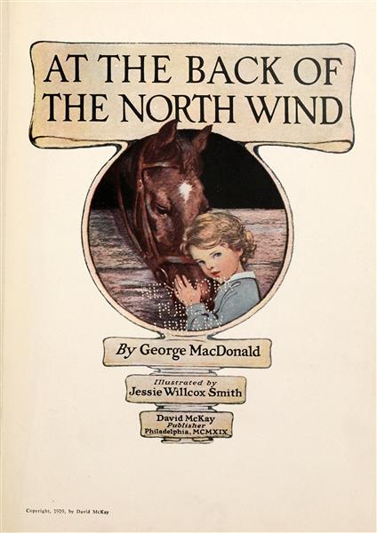 At the Back of the North Wind, 1919 - Jessie Willcox Smith