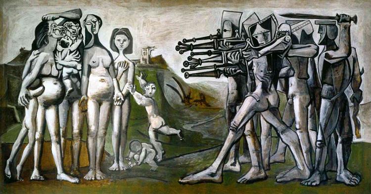 Massacre in Korea, 1951 - Пабло Пикассо