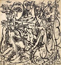 Echo (Number 25) - Jackson Pollock