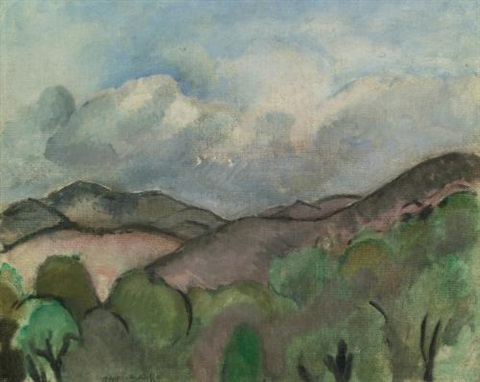 Le Mont Chauve À Nice, 1918 - Henri Matisse