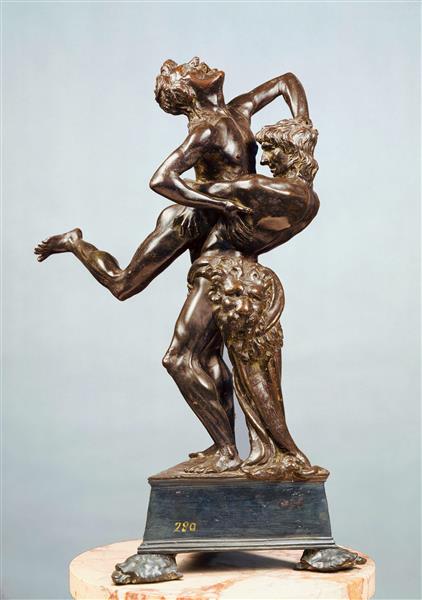Hercules and Anteus, c.1475 - Antonio del Pollaiolo