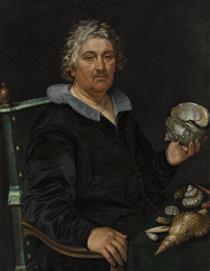 Portrait of Jan Govertsen Van Der Aer - Гендрік Гольціус