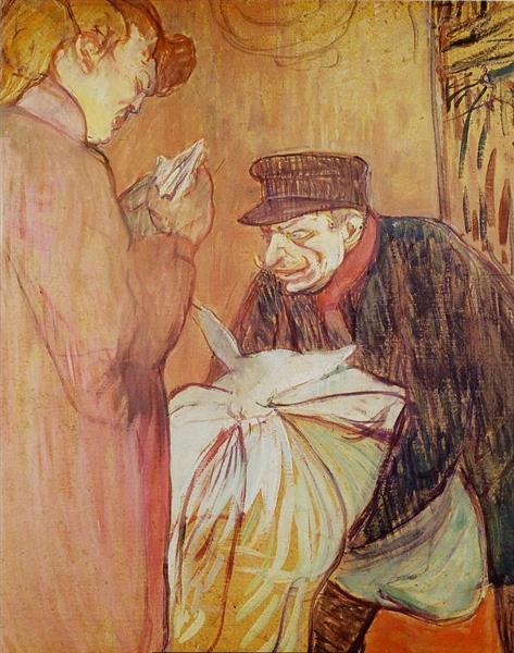 Le Blanchisseur de la Maison, 1894 - Henri de Toulouse-Lautrec