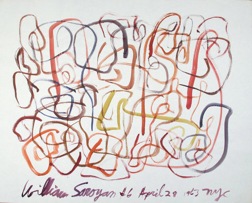 #6 April 28, 1963 NYC, 1963 - William Saroyan