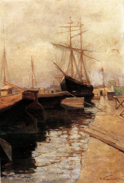 Odessa. Port, 1898 - Wassily Kandinsky