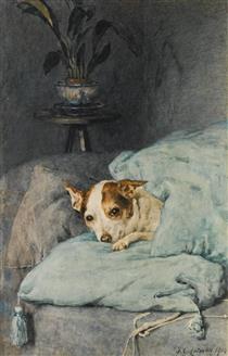 Tucked Up - Frederick George Cotman