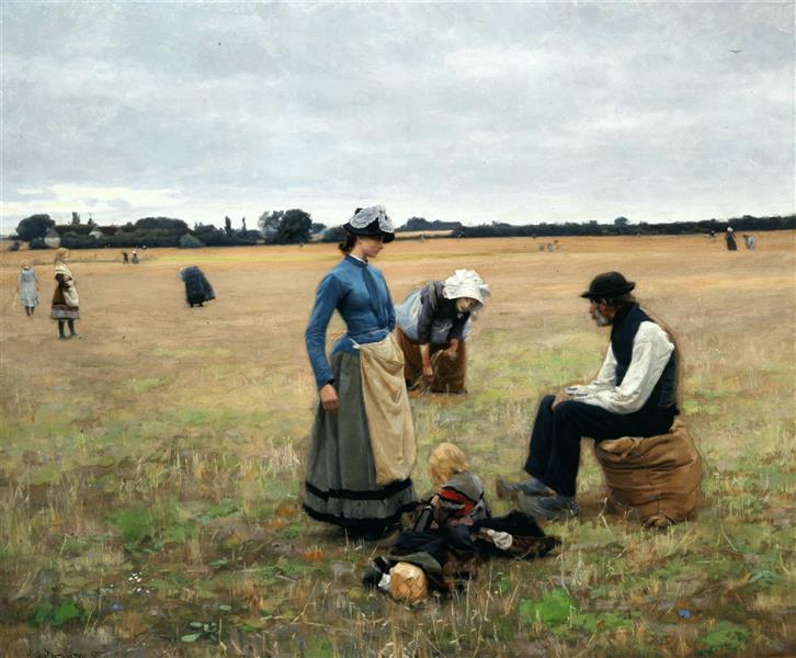 Cowed, 1887 - Hans Andersen Brendekilde