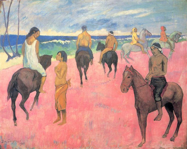 Riders on the Beach II, 1902 - Paul Gauguin