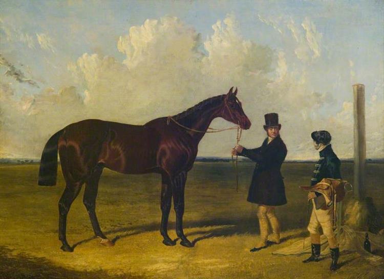 'Mango', Winner of the St Leger, 1837 - John Frederick Herring Sr.