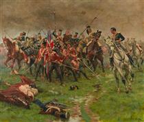 Battle of Albuera - William Barnes Wollen