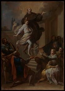 A Miracle of Saint Joseph of Cupertino - Placido Costanzi