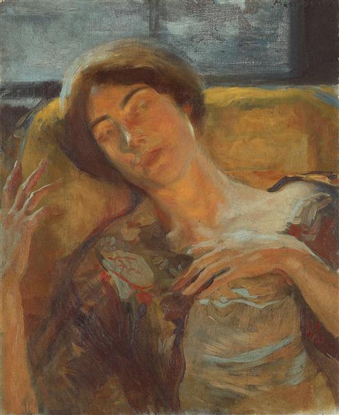 Woman's Head, 1922 - Paul-Albert Besnard