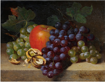 Still Life with Fruits - Adalbert Schaffer