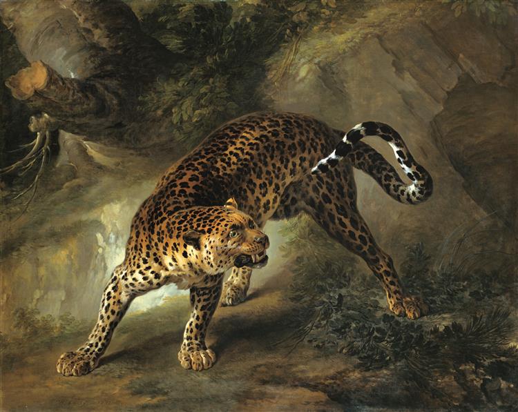 Leopard, 1741 - Jean-Baptiste Oudry