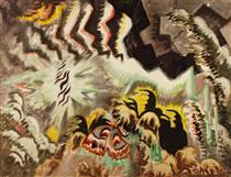 The Moth and the Thunderclap - Charles E. Burchfield