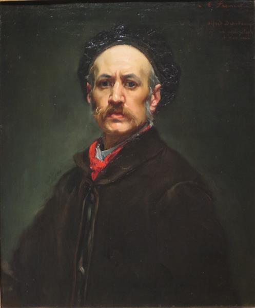 Self-portrait, c.1870 - Alfred Dehodencq