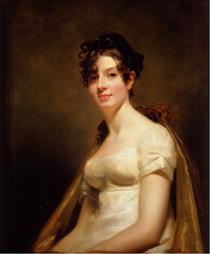 Portrait of Elizabeth Campbell,  Marchesa Di Spineto - Henry Raeburn