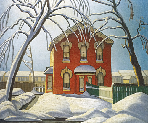 Red House, 1925 - Lawren Harris