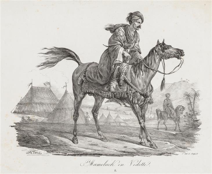 Mounted Mamelucke - Carle Vernet