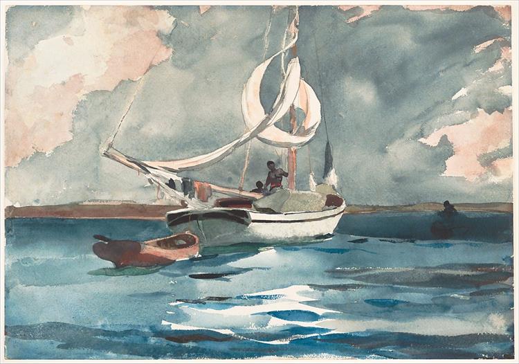 Sloop, Nassau, 1899 - Winslow Homer