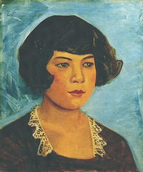 Girl, 1940 - Fujishima Takeji