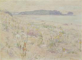 Morning at the Beach, 1898 - Fujishima Takeji