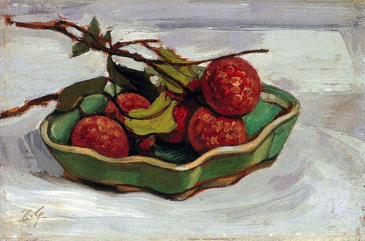 Still Life with Lychees, 1931 - 藤島武二